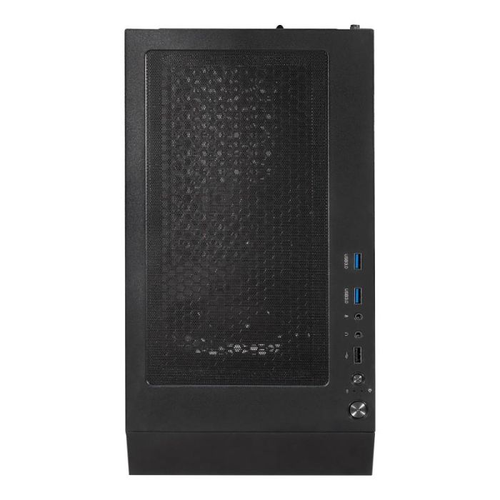 Unykach Caja Ordenador Gaming Aero C25 Micro-ATX con Fuente de Alimentación 500W 6