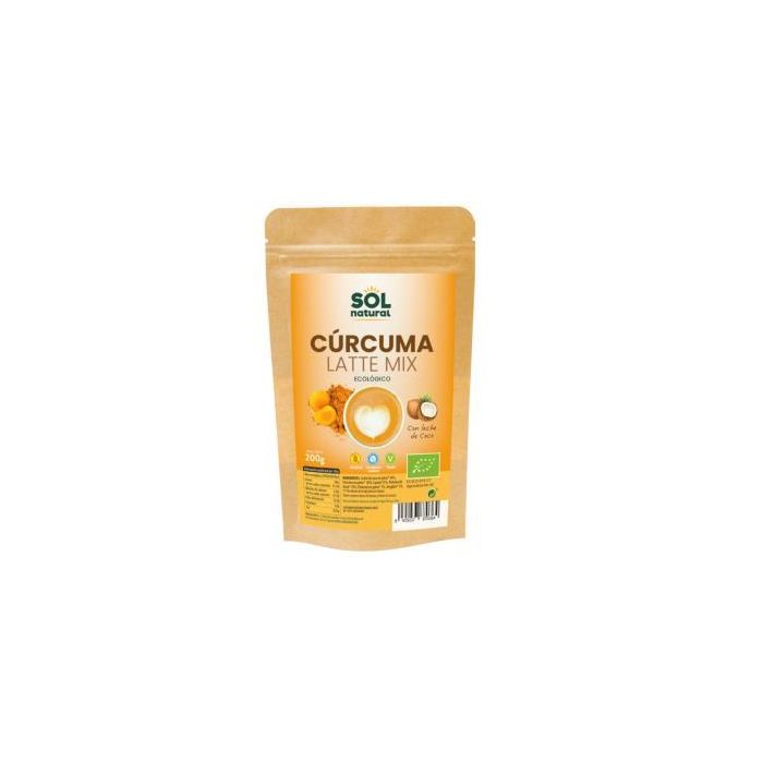 Curcuma Latte Mix Con Leche De Coco 200Gr.Bio Sg Curcuma Latte Mix Con Leche De Coco 200Gr.Bio Sg