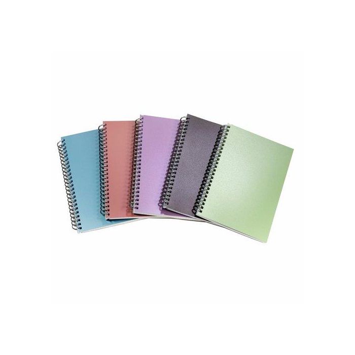 Bloc Carchivo Metal Tapa Pp A5 80H Surtido Expositor De 10