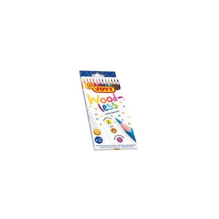 Jovi Lápices De Colores Woodless C-Surtidos Estuche 12 Ud Jovi Lápices De Colores Woodless C-Surtidos Estuche 12 Ud