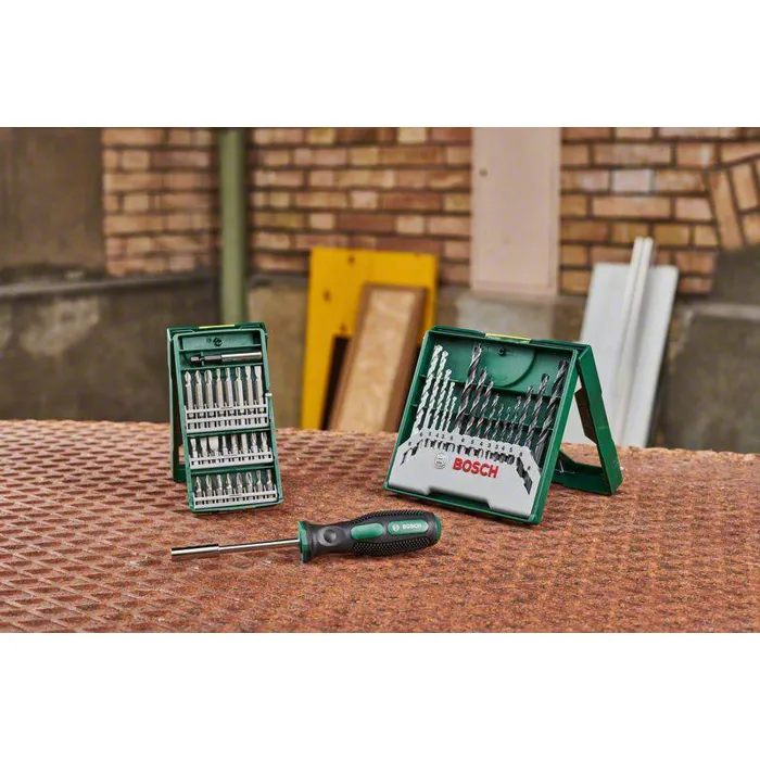 Bosch 2607017655 Juego de destornilladores con portapuntas Mini X-Lin de 41 piezas 2