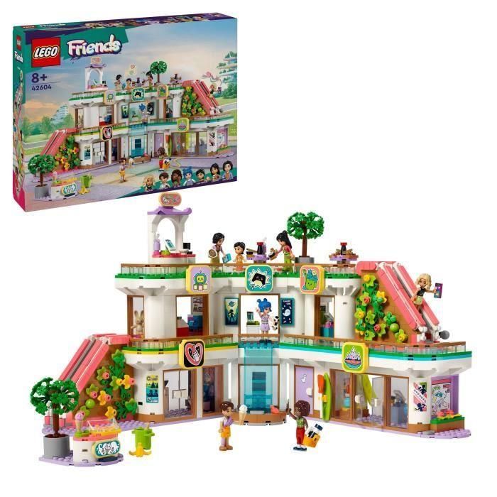 LEGO 42604 Friends Heartlake City Mall, Muñeca de Juguete para Niñas y Niños, Kit de Personajes LEGO 42604 Friends Heartlake City Mall, Muñeca de Juguete para Niñas y Niños, Kit de Personajes