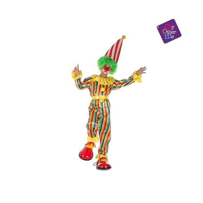 Disfraz payaso de rayas talla 7-9 años 5 Disfraz payaso de rayas talla 7-9 años 5