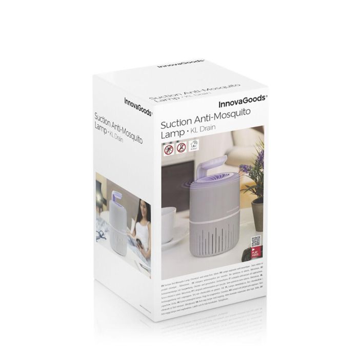 Lámpara Antimosquitos por Succión KL Drain InnovaGoods Lámpara Antimosquitos por Succión KL Drain InnovaGoods