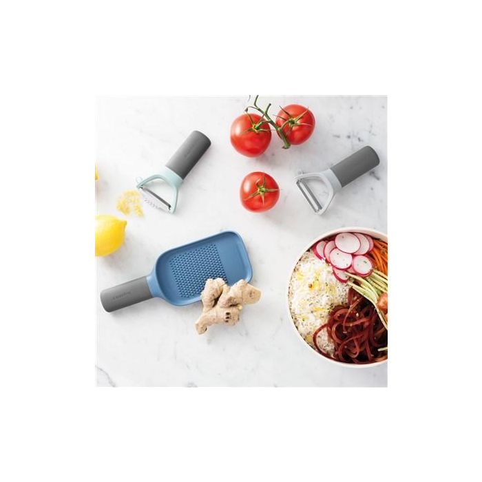 Berghoff 3950295 Set de 2 Peladores + Rallador Multiusos para Frutas y Verduras, Acero Inoxidable 4 Berghoff 3950295 Set de 2 Peladores + Rallador Multiusos para Frutas y Verduras, Acero Inoxidable 4