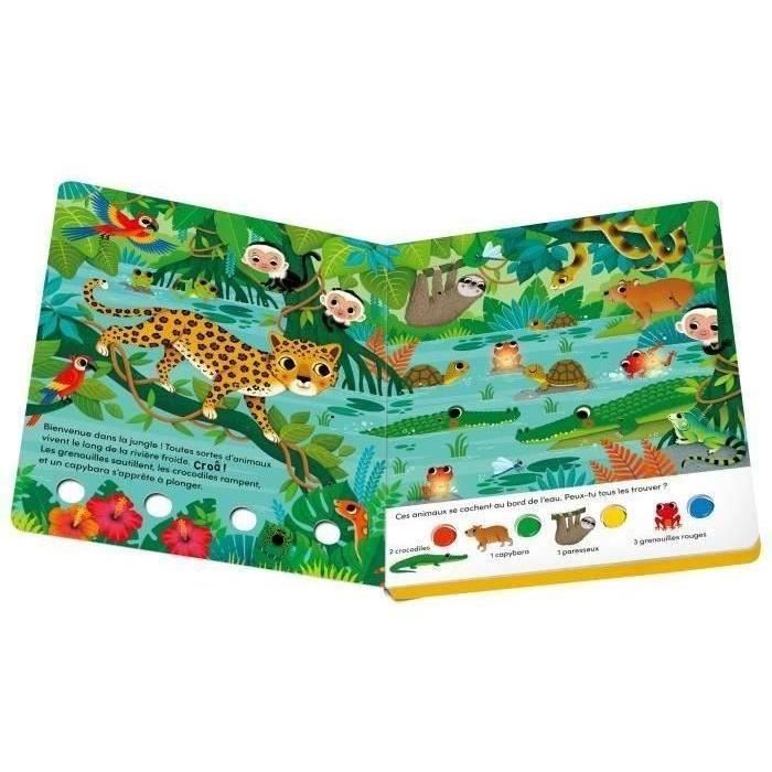 Ravensburger - Play + - Libro Busca y brilla en la jungla - 13099026 2 Ravensburger - Play + - Libro Busca y brilla en la jungla - 13099026 2