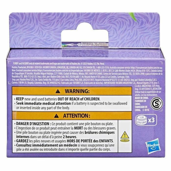 Hasbro Furby DJ Furblets Pepp-Oh-Roni Peluche Electrónico Juguete Infantil 45 Sonidos y Música para +6 Años 8 Hasbro Furby DJ Furblets Pepp-Oh-Roni Peluche Electrónico Juguete Infantil 45 Sonidos y Música para +6 Años 8
