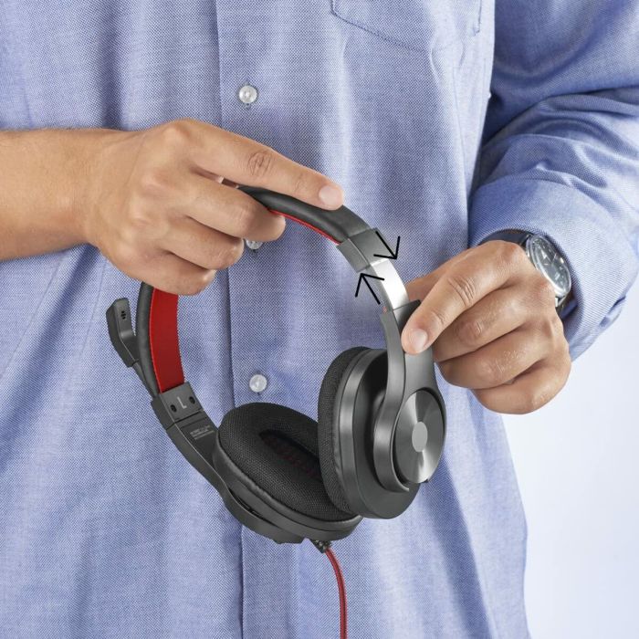 Auriculares con Micrófono Gaming Hama 00139937 Negro 9 Auriculares con Micrófono Gaming Hama 00139937 Negro 9