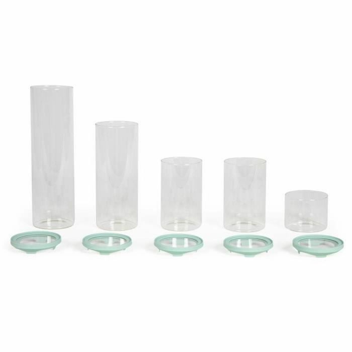 Livoo MEN399 Juego de 5 Tarros de Almacenamiento 4 Livoo MEN399 Juego de 5 Tarros de Almacenamiento 4