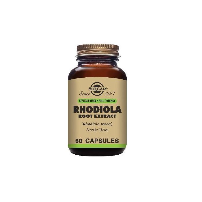 SOLGAR Rodiola Raíz (Rhodiola Rosea) 60 Vegicaps