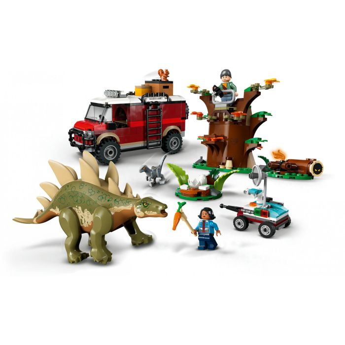 LEGO 76965 Jurassic World Dinosaurios Misiones: Descubrimiento Stegosaurus 3