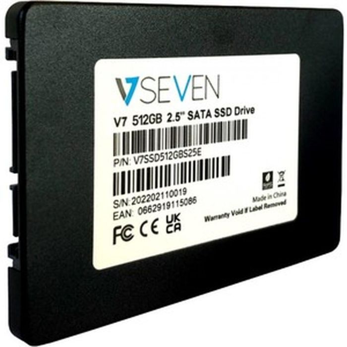 Disco Duro V7 V7SSD512GBS25E 512 GB SSD Disco Duro V7 V7SSD512GBS25E 512 GB SSD