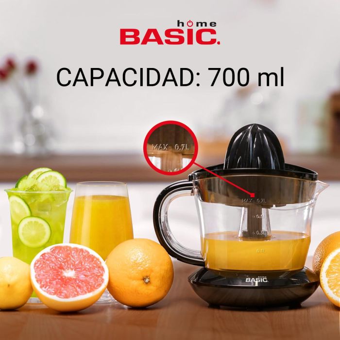 Exprimidor 25W-40W/700Ml Basic Home (6 Unidades) 3 Exprimidor 25W-40W/700Ml Basic Home (6 Unidades) 3