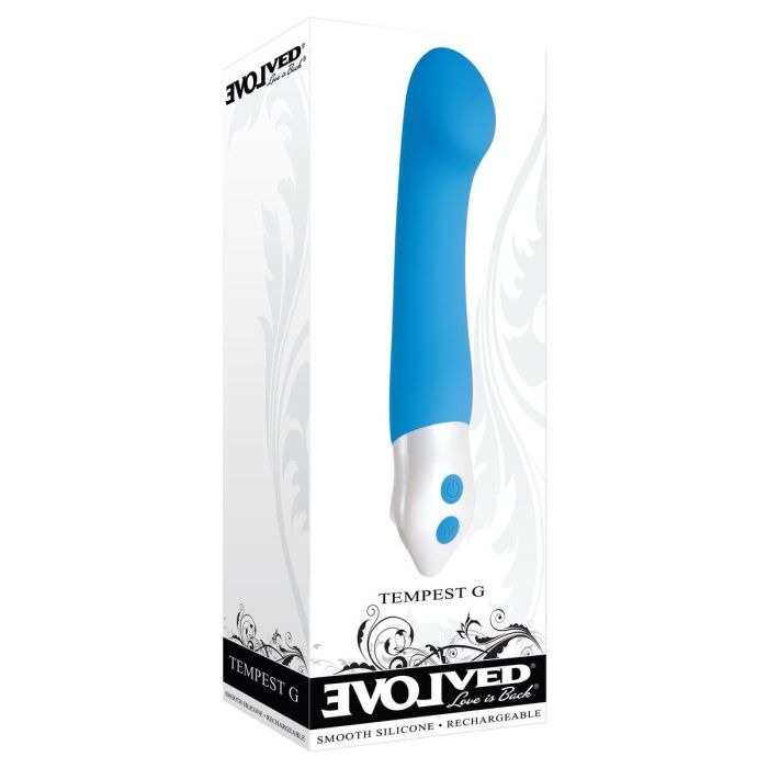 Vibrador Punto G Evolved Azul 1 Vibrador Punto G Evolved Azul 1
