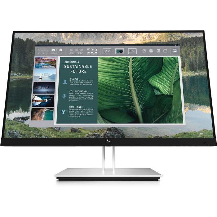 HP 60.5cm (23.8") Full HD 1920 x 1080 Edge LED IPS, 16:9, 250cd/m², 16.7M, 5ms, 178°/178°, 1000:1 HP 60.5cm (23.8") Full HD 1920 x 1080 Edge LED IPS, 16:9, 250cd/m², 16.7M, 5ms, 178°/178°, 1000:1