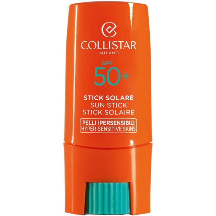 Collistar Stick Solar Facial SPF 50+ Pieles Hipersensibles y Sensibles 9 ml - Resistente Agua, Zonas Delicadas, Niños, Tatuajes, Ocean Respect Collistar Stick Solar Facial SPF 50+ Pieles Hipersensibles y Sensibles 9 ml - Resistente Agua, Zonas Delicadas, Niños, Tatuajes, Ocean Respect
