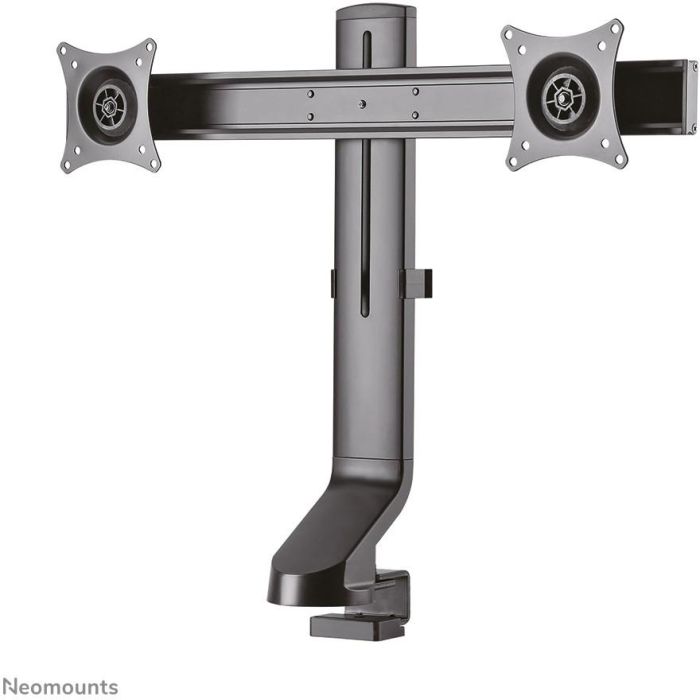 Neomounts FPMA-D860DBLACK Soporte de Escritorio para 2 Monitores de hasta 27" (69 cm), 7KG, Pinza/Atornillado 4