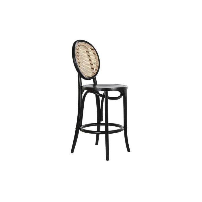 Taburete DKD Home Decor 43 x 43 x 108 cm Negro 0 Taburete DKD Home Decor 43 x 43 x 108 cm Negro 0