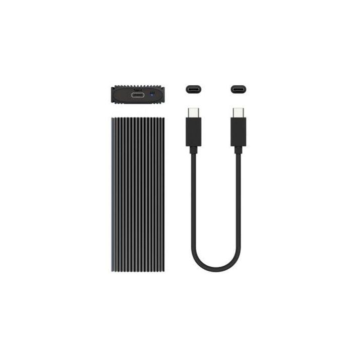 AISENS - Caja externa M.2 (NGFF) ASM2-023GR NVMe A USB3.2 GEN2, GRIS 3