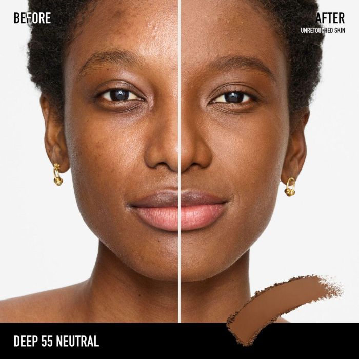 Bare Minerals BAREPRO 24HR Base de Maquillaje en Polvo #55-Deep Neutral - 8 gr, Cobertura Total, Acabado Mate, Resistente 24H 2