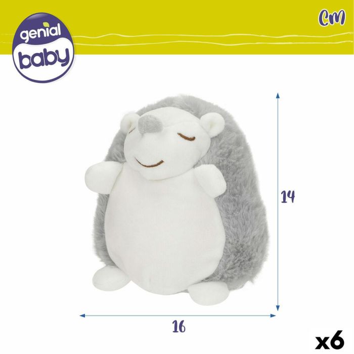 Peluche Musical Colorbaby Plástico 16 x 14 x 14 cm (6 Unidades) 8 Peluche Musical Colorbaby Plástico 16 x 14 x 14 cm (6 Unidades) 8