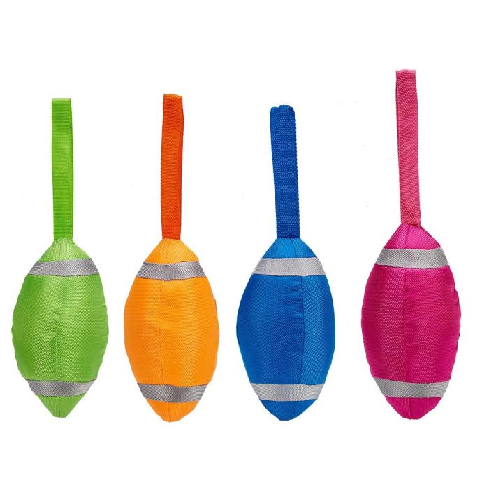 Mordedor Forma Balon Rugby Surtidos Col Mascow 11X8CM (24 Unidades) Mordedor Forma Balon Rugby Surtidos Col Mascow 11X8CM (24 Unidades)