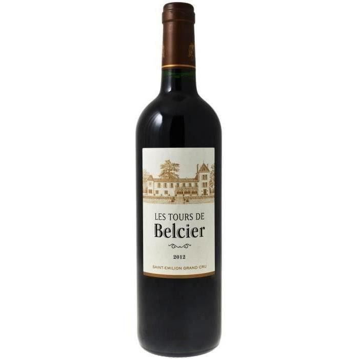 Château Tours de Belcier 2012 Saint-Emilion - Vino tinto de Burdeos