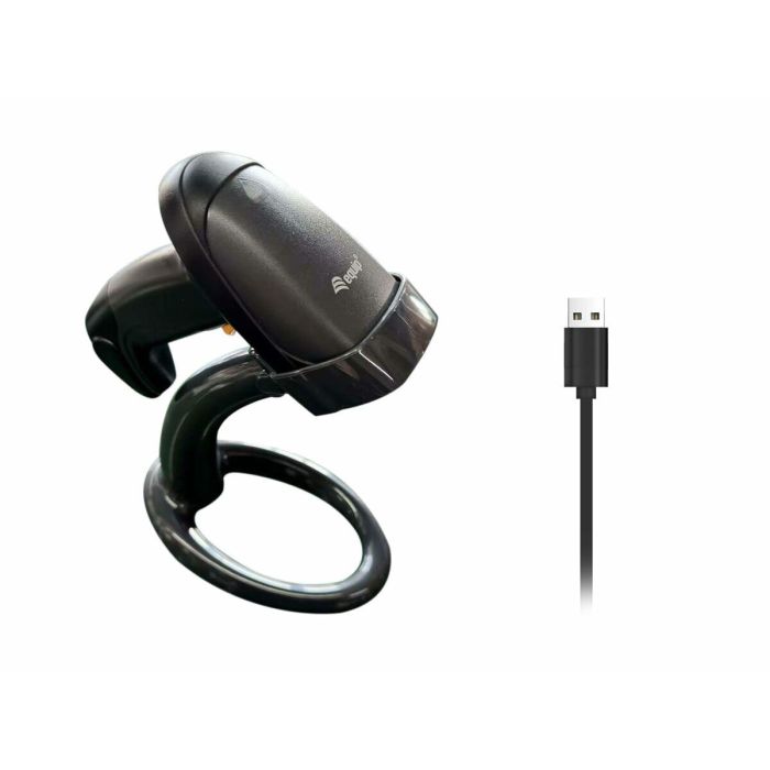 Equip Escáner Lector Código Barras 1D Láser 351022 IP54 Plug and Play Robusto 13