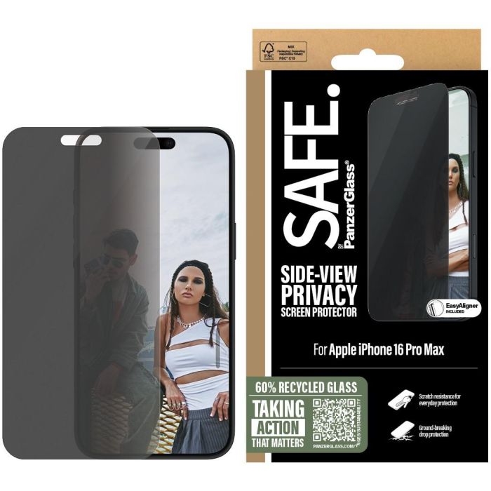 Protector de Pantalla para Móvil PanzerGlass iPhone 16 Pro Max 1
