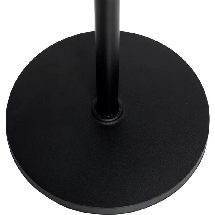 SBG Soporte De Micrófono Recto De Suelo Con Base Redonda 25Cm Ajustable 889-1625mm Negro Acero 3