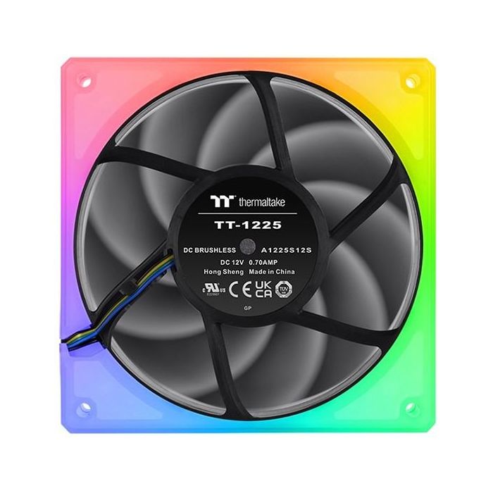Ventilador PC THERMALTAKE TOUGHFAN 14 RGB (3 Unidades) 1 Ventilador PC THERMALTAKE TOUGHFAN 14 RGB (3 Unidades) 1