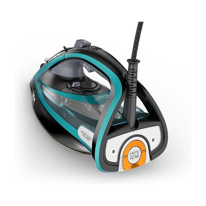 Tefal FV 9844 Plancha de vapor Ultimate Pure, Suela Durilium Autoclean, 3200W