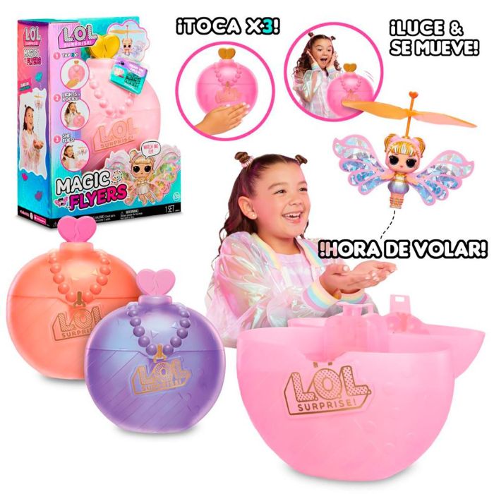 MGA Muñeca Voladora L.O.L. Surprise Flutter Star 593546 2