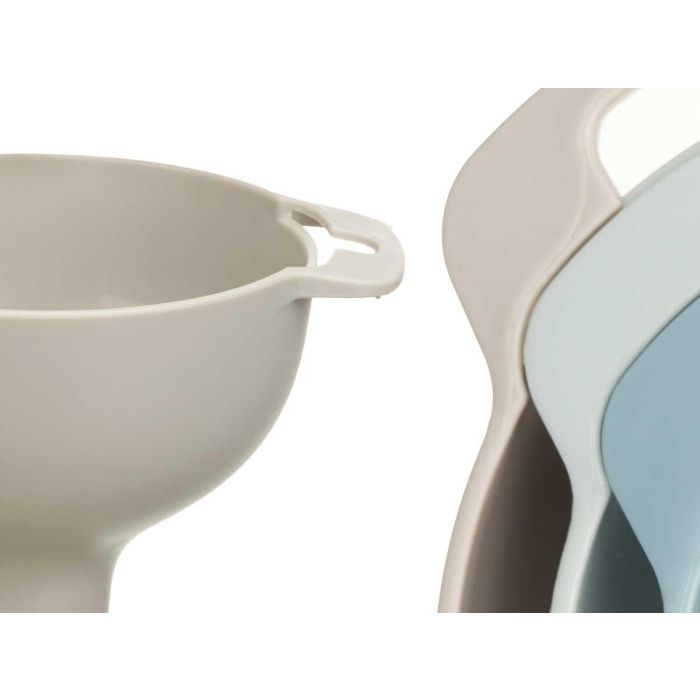 Set 3 Embudos Plastico Con Filtro Kinvara 13X11CM (24 Unidades) 3 Set 3 Embudos Plastico Con Filtro Kinvara 13X11CM (24 Unidades) 3