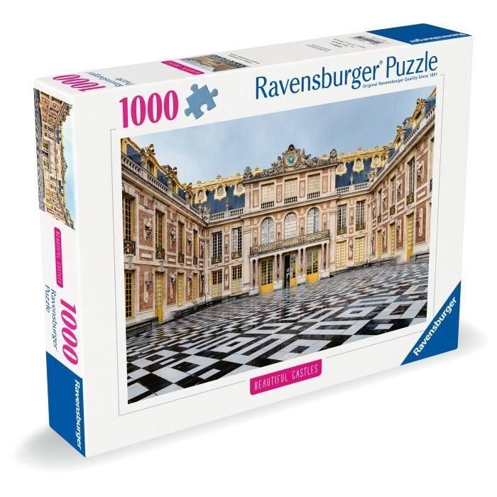 Puzzle de 1000 piezas Palacio de Versalles, Francia, Colección Highlight, a partir de 14 años, Castillo, 12001315, Ravensburger 3 Puzzle de 1000 piezas Palacio de Versalles, Francia, Colección Highlight, a partir de 14 años, Castillo, 12001315, Ravensburger 3