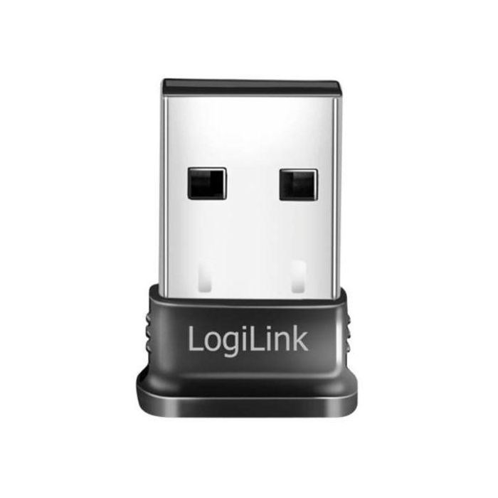 LogiLink Bluetooth 5.3 Adapter USB-A 2.0 20m Reichweite mit LED Schwarz