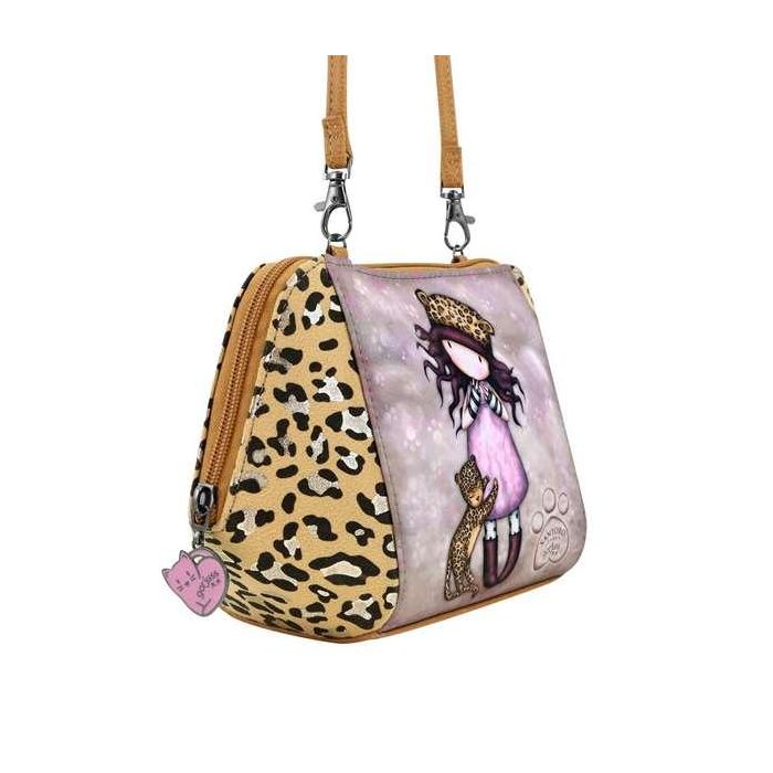 Bolso Bandolera Gorjuss Leopardo (26 x 15,5 x 9,5 cm) 5 Bolso Bandolera Gorjuss Leopardo (26 x 15,5 x 9,5 cm) 5