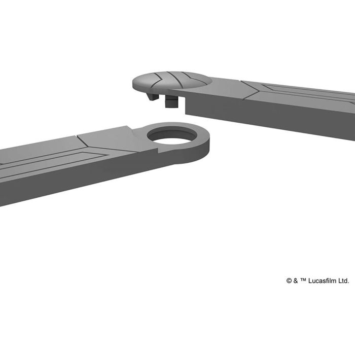 Fantasy Flight Games SW Legión: Set de Reglas y Plantillas de Movimiento Star Wars Legion Español 1