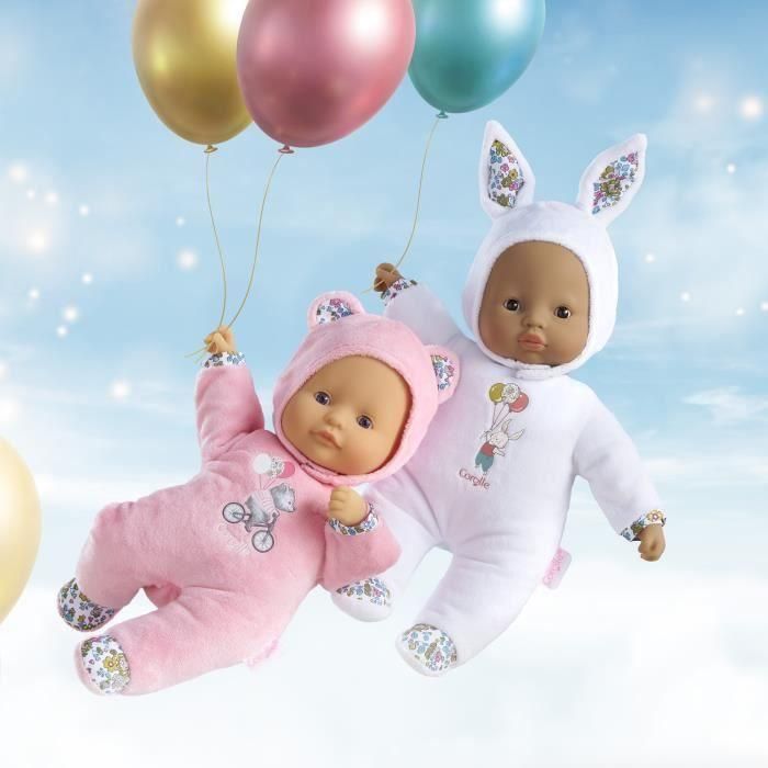 Muñeco Oso Pti' Corazón Rosa - COROLLE - 30cm - Rosa - A partir de 9 meses 5 Muñeco Oso Pti' Corazón Rosa - COROLLE - 30cm - Rosa - A partir de 9 meses 5