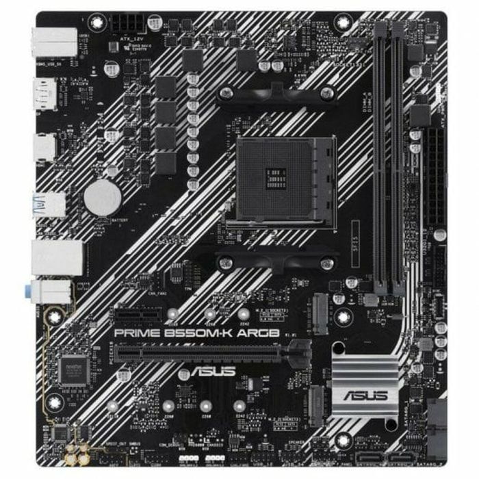 Asus ASU1701162274097 Placa base PRIME B550M-K ARGB - Socket AM4 - DDR4 - Micro ATX 8