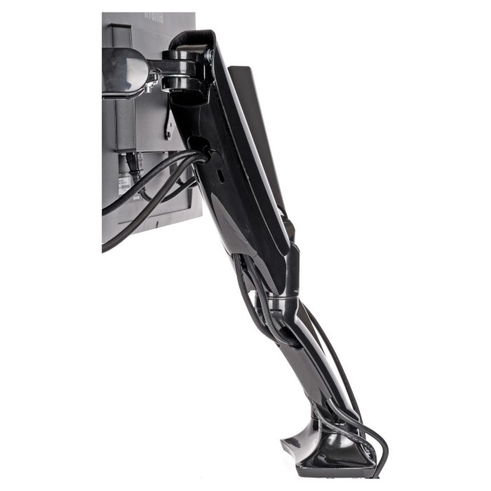 Iiyama Soporte Doble de Monitor con Gasfeder, Para 2 Pantallas de 10"-27" y 5 kg, Montaje Pinza/Atornillado VESA 100x100/75x75 mm, Negro 4