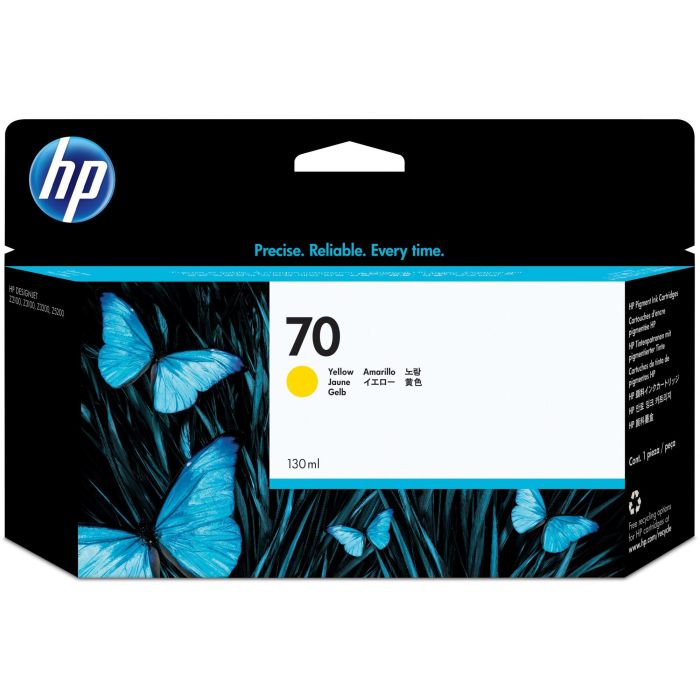 HP Designjet Z2100/Z3100 Nº70 Cartucho Amarillo 0 HP Designjet Z2100/Z3100 Nº70 Cartucho Amarillo 0