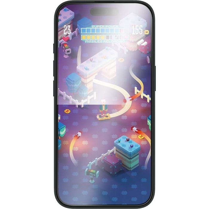 PanzerGlass Gaming Screen Protector para iPhone 16/15, Ultra-Wide Fit, Antirrayas, Antigolpes, Transparente