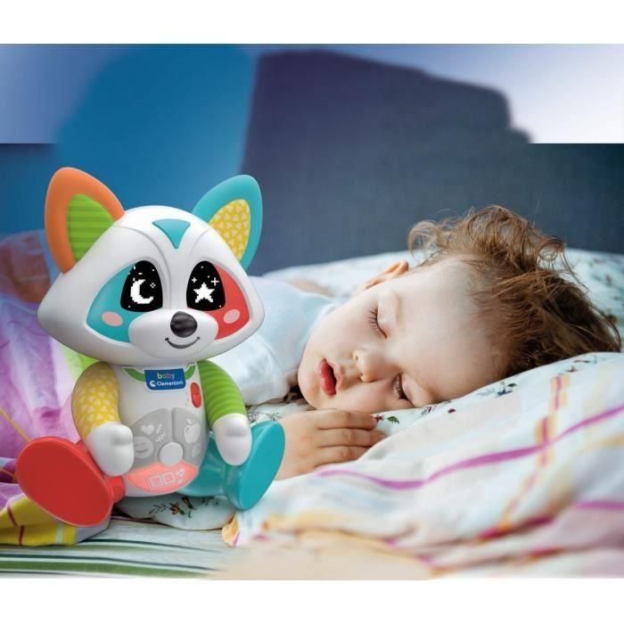 Baby Clementoni Oliver, el mapache juguetón interactivo con ojos LED y 4 modos de juego: Emociones, Comidas, Historia y Exploración 4 Baby Clementoni Oliver, el mapache juguetón interactivo con ojos LED y 4 modos de juego: Emociones, Comidas, Historia y Exploración 4