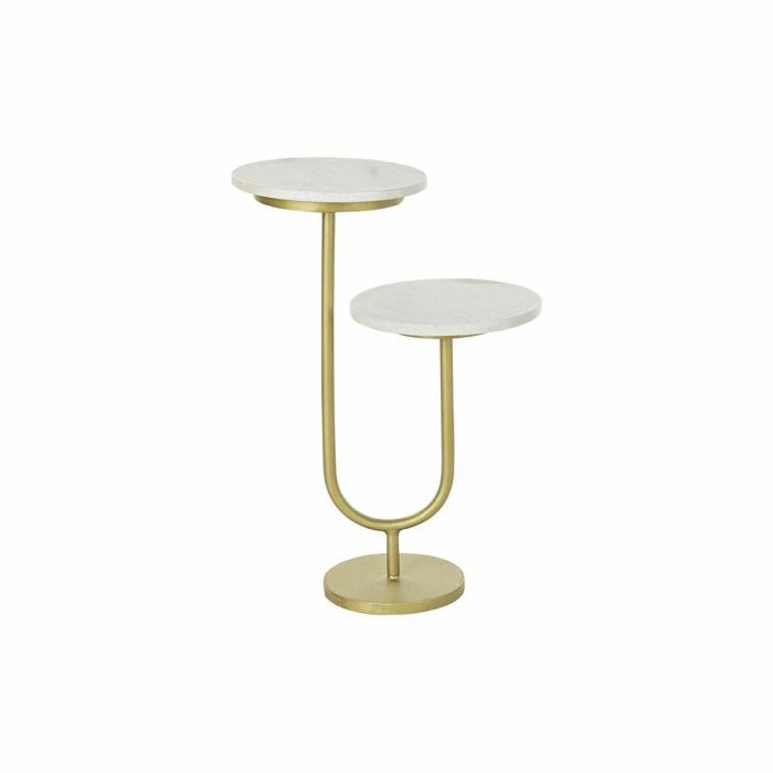 Mesita Auxiliar Glam DKD Home Decor Dorado 27 x 63 x 45 cm