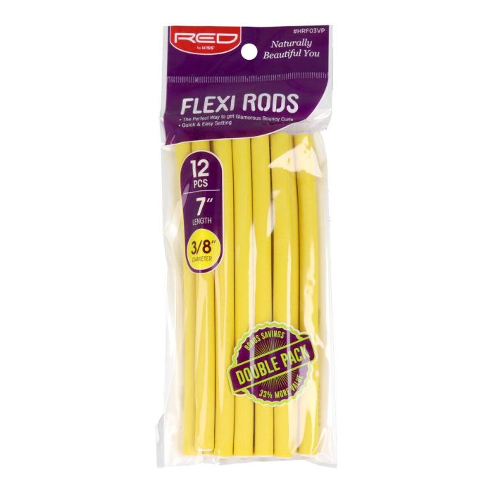 Red Kiss Flexi Rods 7" 3.8 Value Pack 12 Pcs Red Kiss Flexi Rods 7" 3.8 Value Pack 12 Pcs