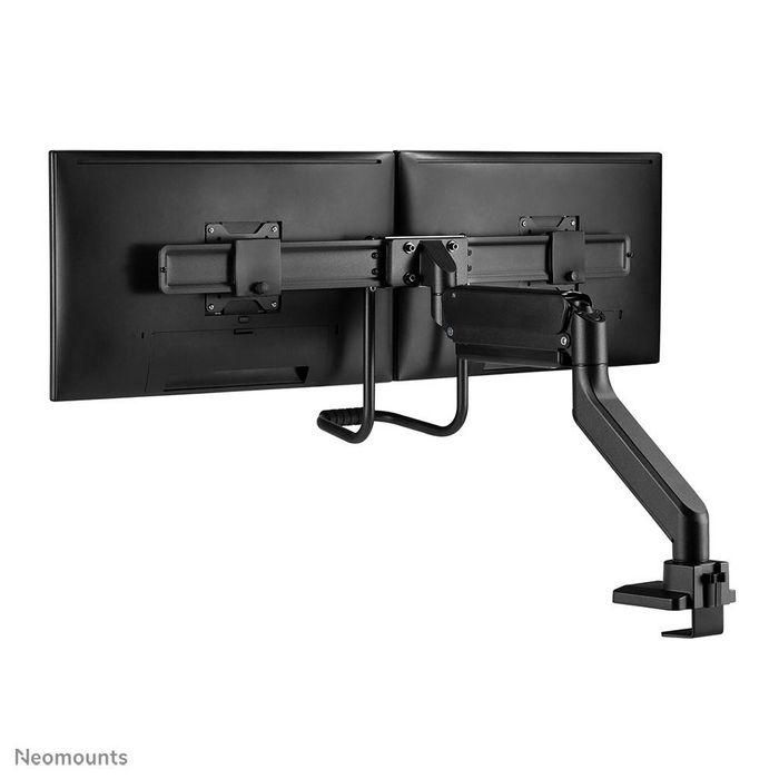 Neomounts DS75-450BL2 Soporte de Escritorio para 2 Monitores 17-32" con Resorte de Gas, Ajustable en Altura y Giro, Negro 11