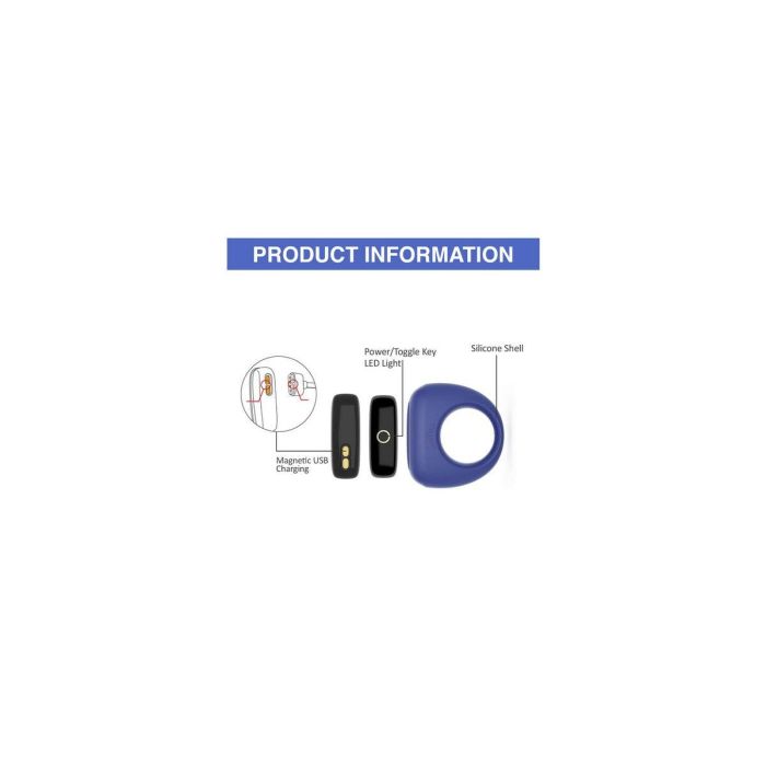 Anillo Vibrador Magic Motion Dante Azul 2 Anillo Vibrador Magic Motion Dante Azul 2