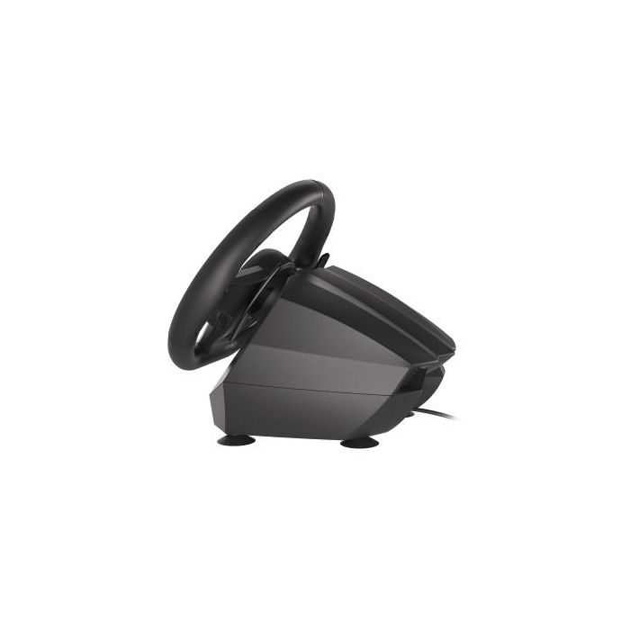GENESIS Seaborg 400 Volante y Pedales USB Alámbrico con Vibración 900° para PC, Switch, PS3, PS4, Xbox 360, Xbox One, One S, One X Negro/Plata 8 GENESIS Seaborg 400 Volante y Pedales USB Alámbrico con Vibración 900° para PC, Switch, PS3, PS4, Xbox 360, Xbox One, One S, One X Negro/Plata 8