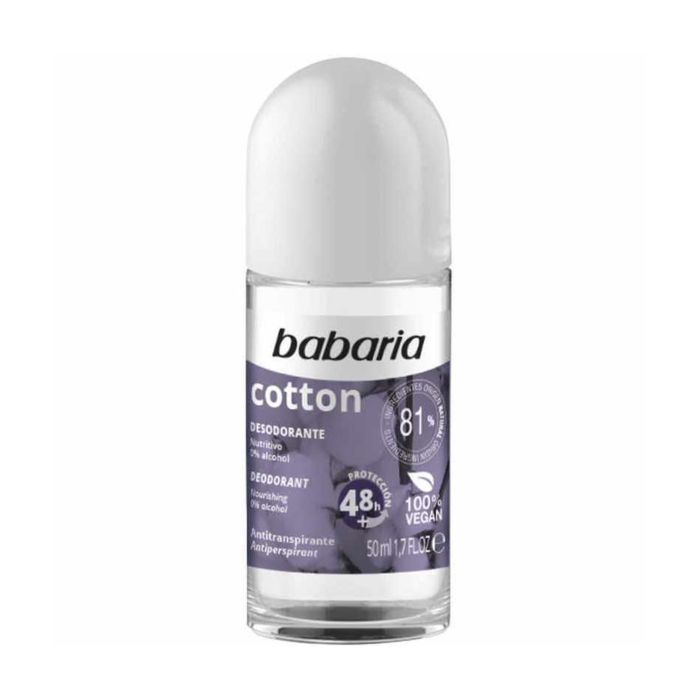 Babaria Cotton desodorante roll-on 50 ml Babaria Cotton desodorante roll-on 50 ml